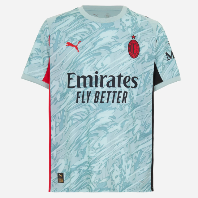 2025-26 AC Milan Goalkeeper Home Soccer Jersey Shirt
